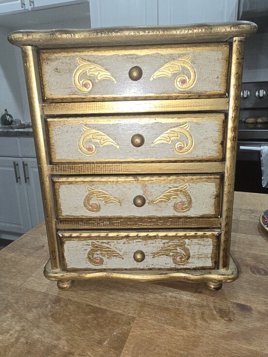Accessories - JEWELRY AND MUSIC BOX VINTAGE ITALIAN
